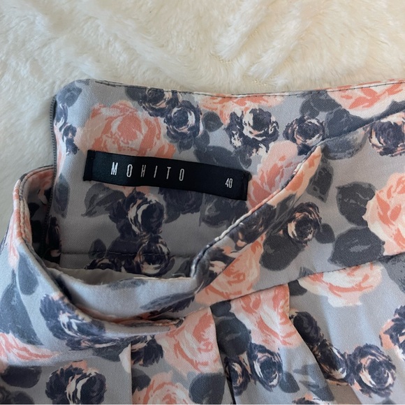 Mini skirt - floral print - Mohito - Picture 5 of 5